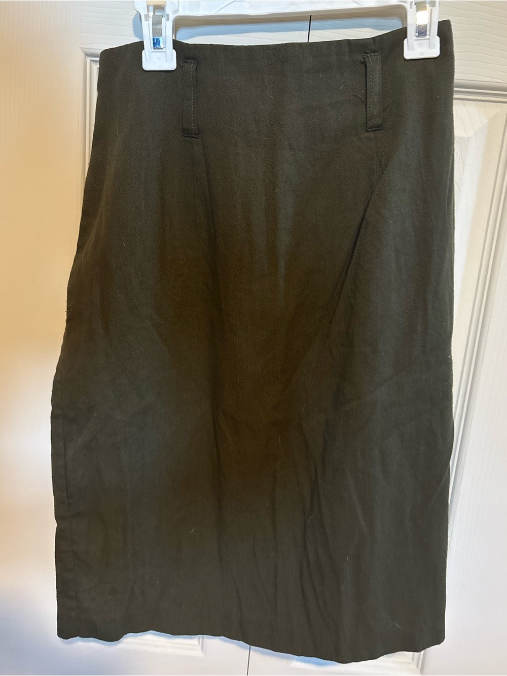 Women’s Olive Green Pencil Skirt